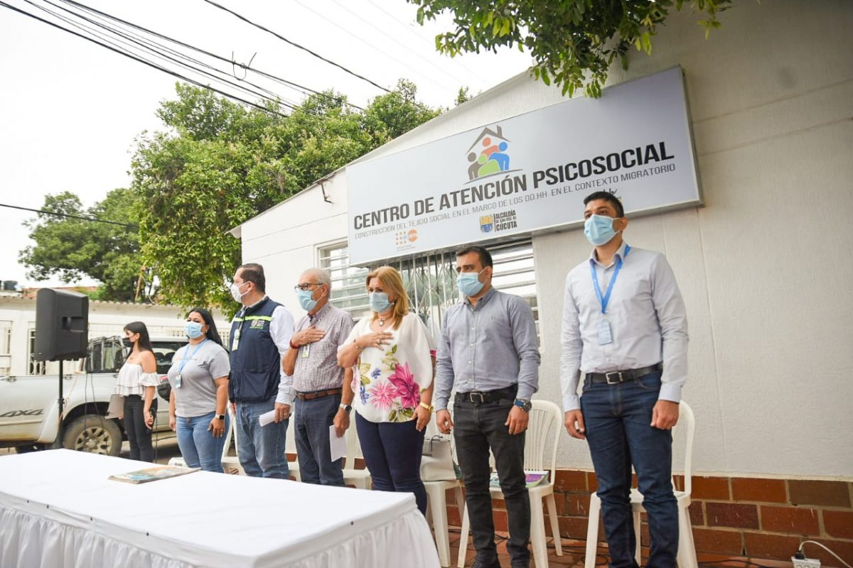 Alcaldía de Cúcuta inaugura centro de atención psicosocial.