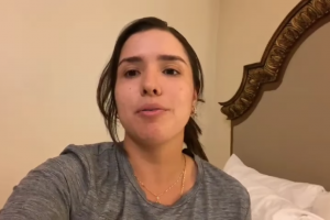 María Camila Osorio tenista cucuteña invita a jornada por la paz para Cucuta y norte de Santander